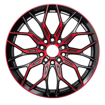 Gloss Black Red Machined Sport Alloy Wheels 19–24 Inch Rims
