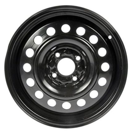 15 Inch Black Steel Replacement Wheel Fits Select Toyota Models